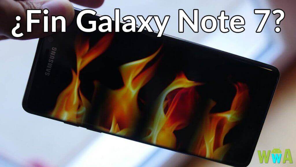 Samsung galaxy Note 7 dejan de producirse
