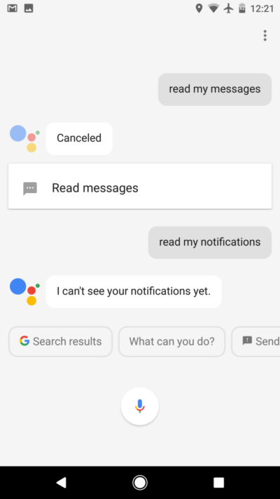 Google Assistant SMS Text Messages