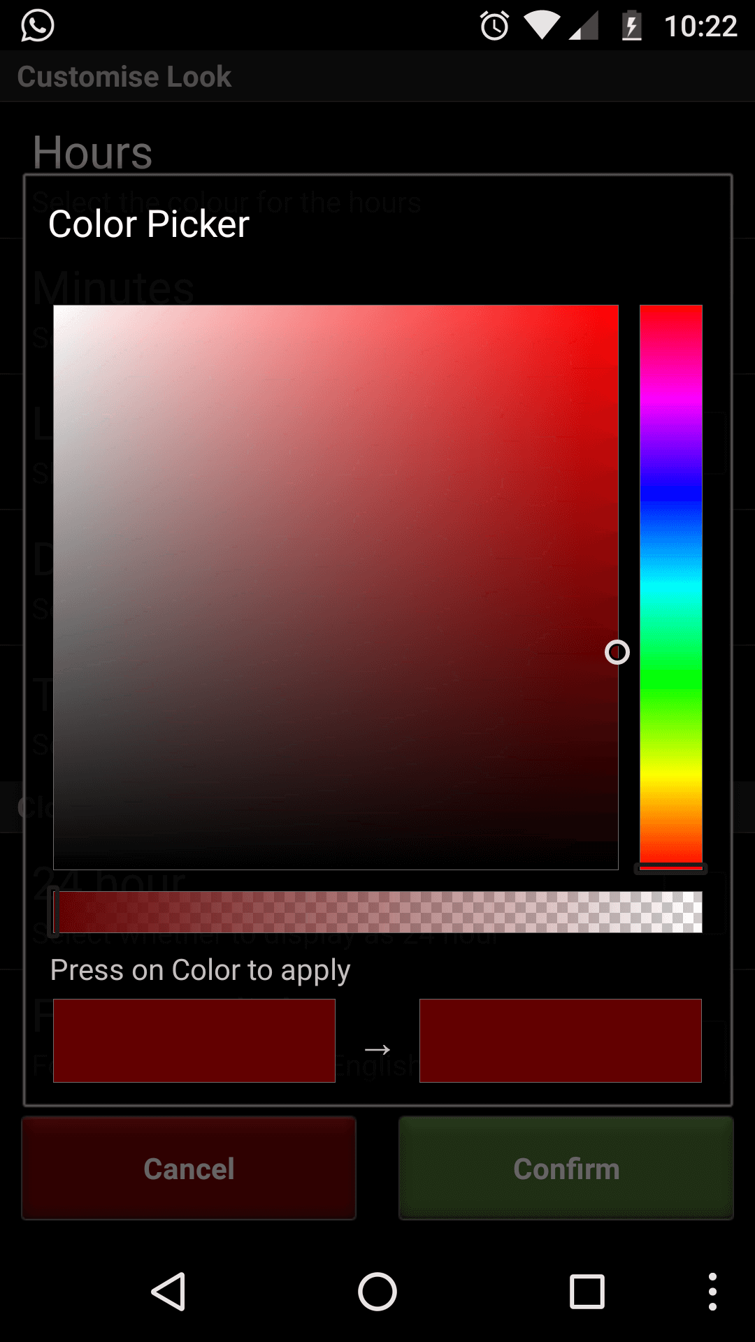 Horas - Color