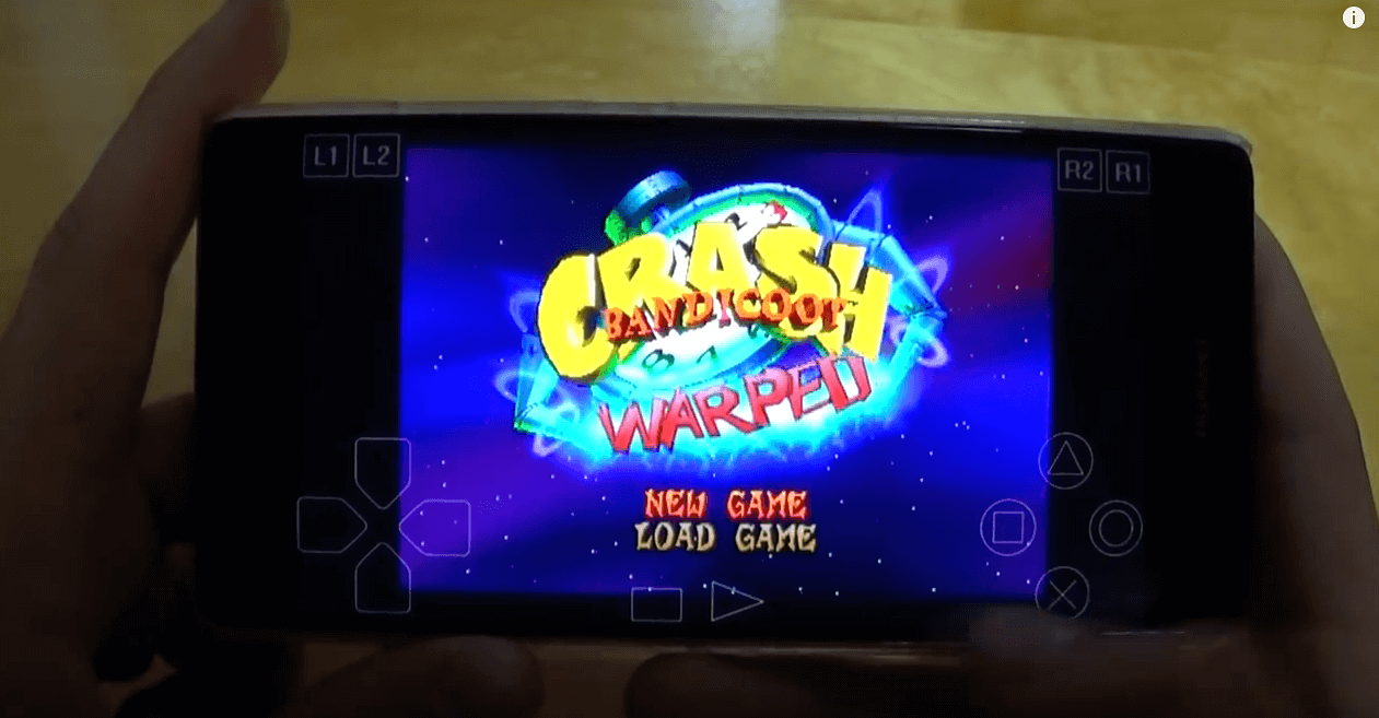 Crash Bandicoot 3 interface