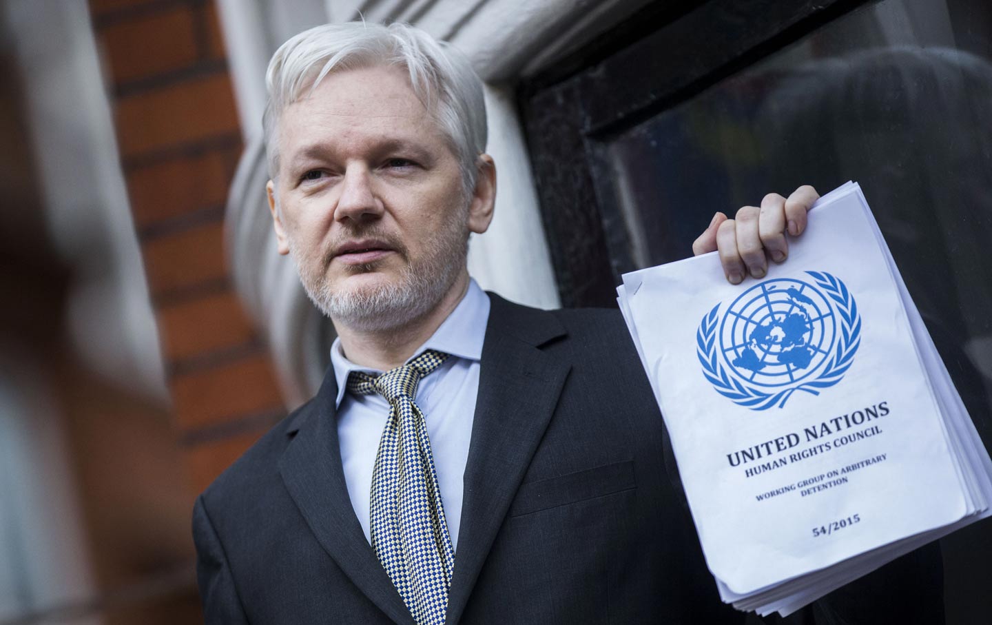 Julian Assange Embajada